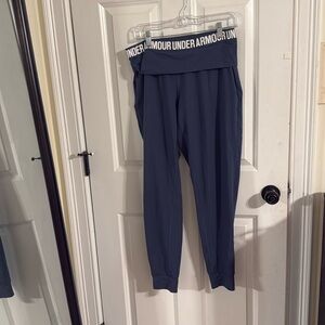 Brand new under Armour logo lounge pants in slate blue